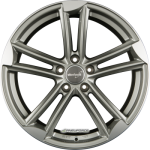 2DRV by WHEELWORLD WH27 Daytona Grau Hochglanzpoliert (DGP+)